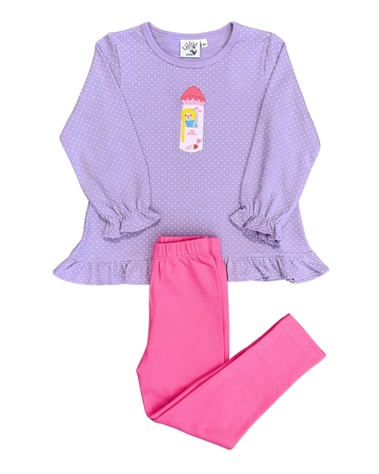 Luigi Rapunzel Legging Set
