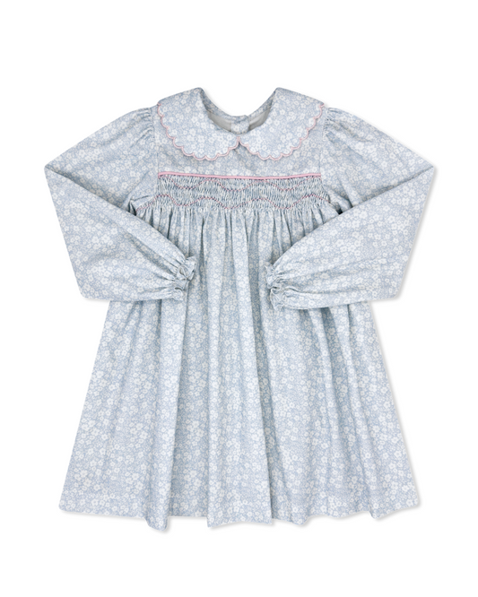 Snow Kissed Floral Corduroy - Michelle Dress
