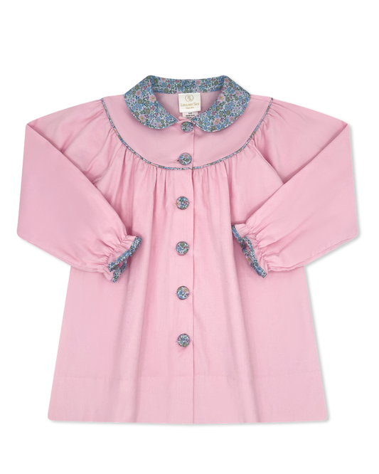 Middletown Floral and Princeton Pink - Collette Corduroy Dress