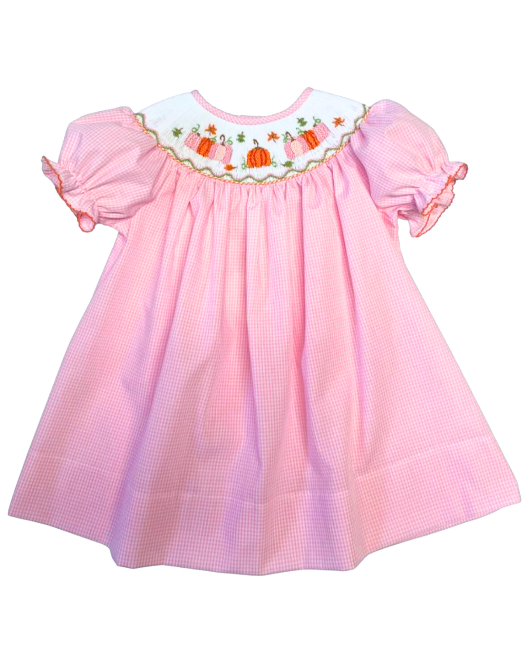 Pumpkin Harvest - Smocked Emma Bishop Dress