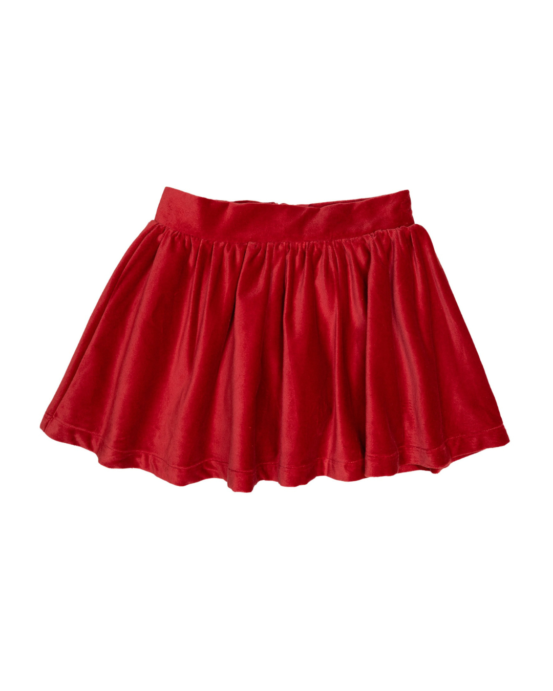 Red Velvet Skirt