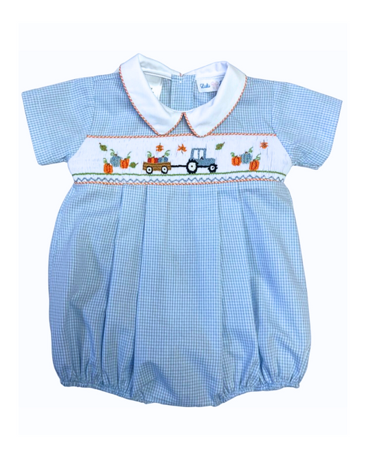 Pumpkin Harvest - Smocked Blake Bubble
