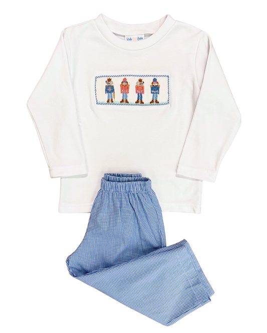 Classic Nutcracker - Smocked Tom Pant Set