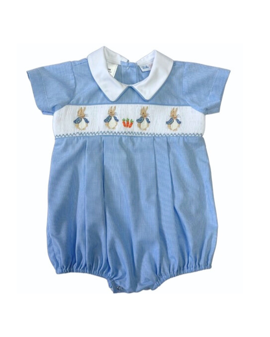 Smocked Peter Rabbit - Noah Bubble