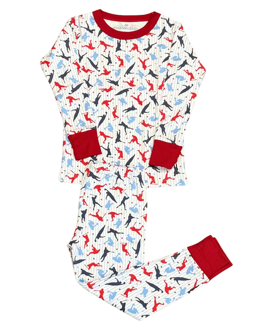 Rookie Lineup Baseball Pajama Set