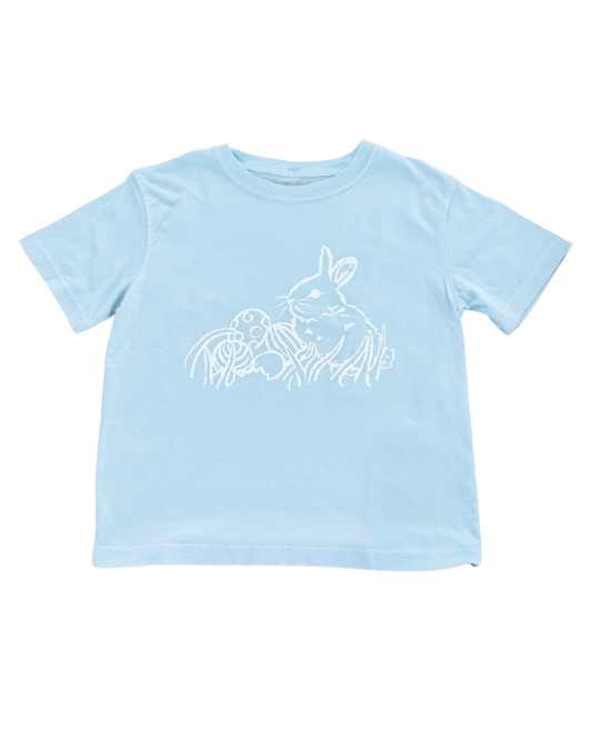 Easter Bunny S/S Tee - Light Blue