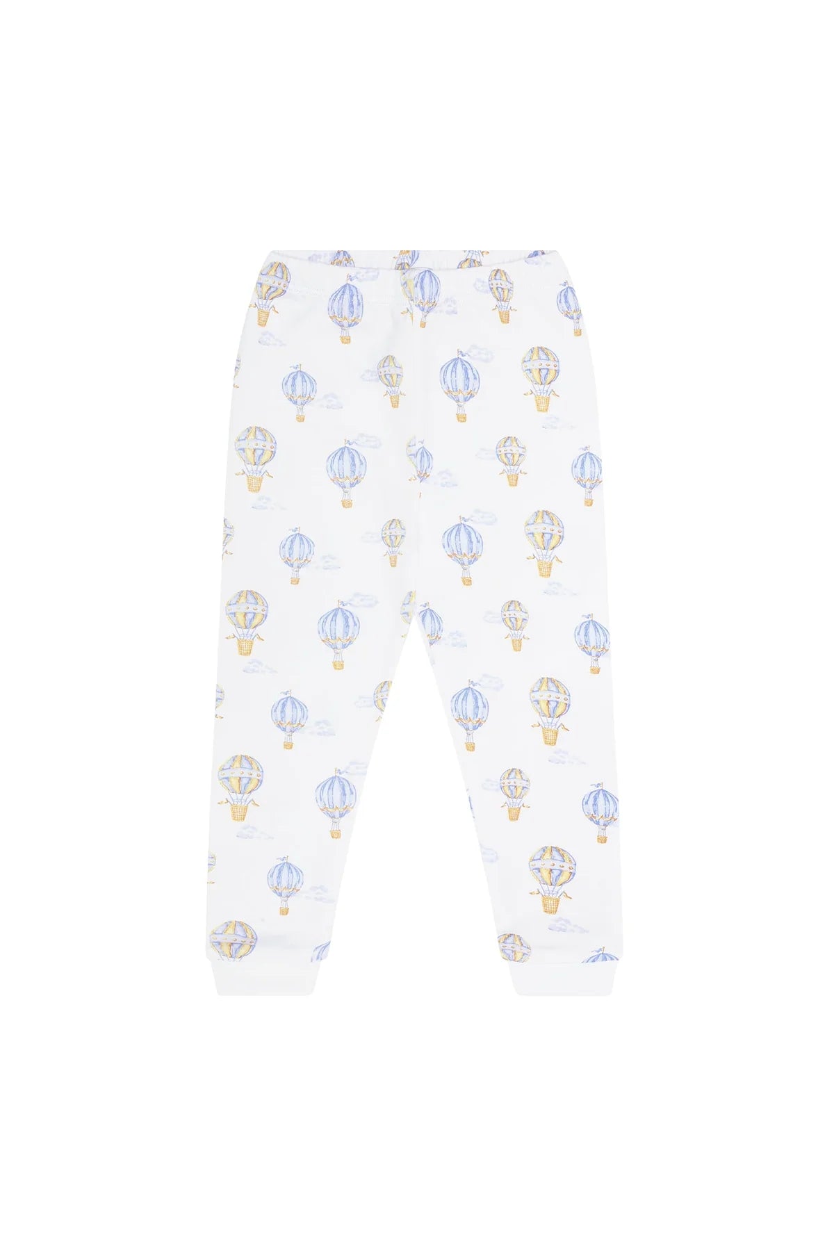 Blue Balloons Print Pima Pajama Set