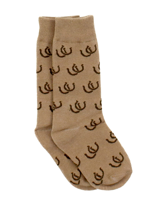Properly Tied Lucky Duck Socks - Horseshoe