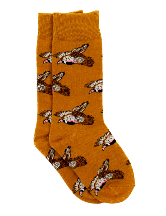 Properly Tied Lucky Duck Socks - Flying Pheasant