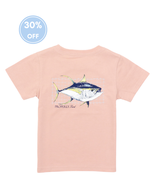 Properly Tied Short Sleeve Tee - Tuna