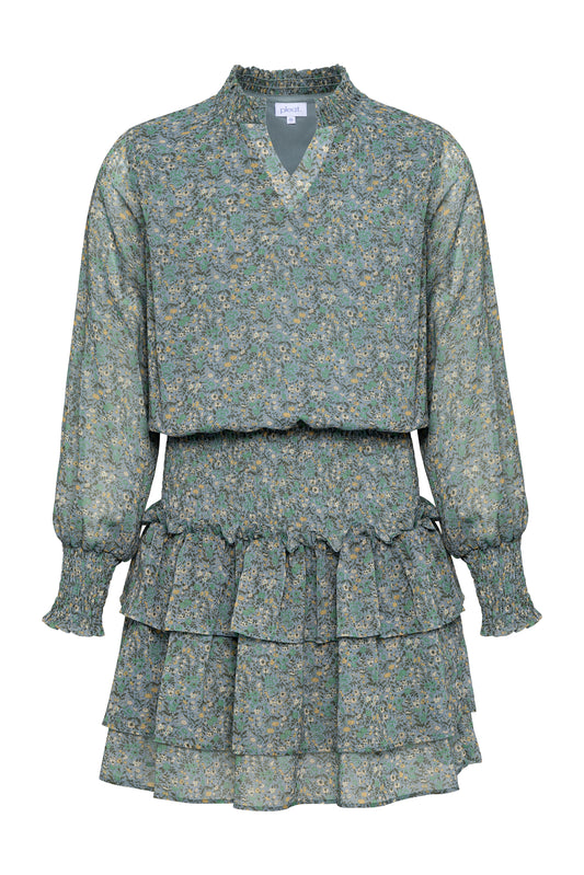 Pleat Harriet Dress - Marigolds