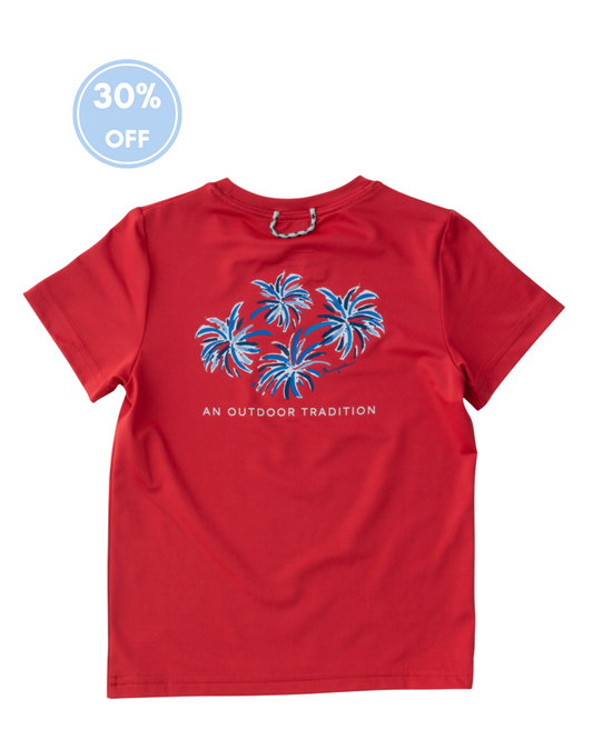 Pro Performance Fishing Tee - Watermelon