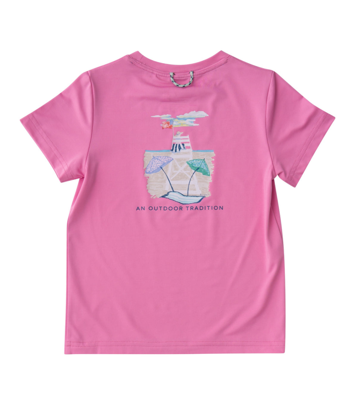 Girl's Pro Performance Tee - Fuchsia Pink
