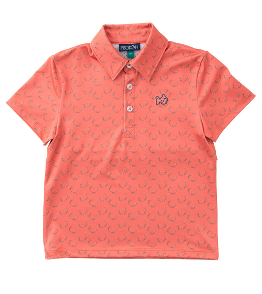 Pro Performance Polo - Crabapple Antler