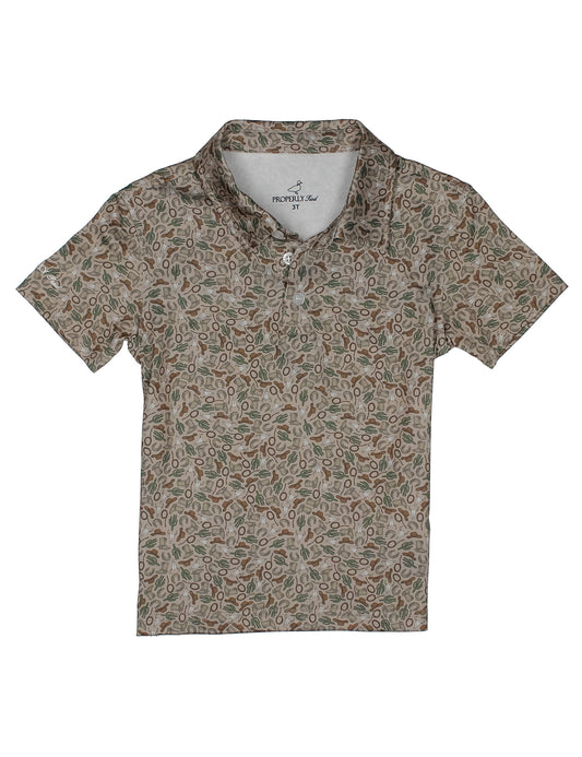Properly Tied Inlet Polo - Cowboy