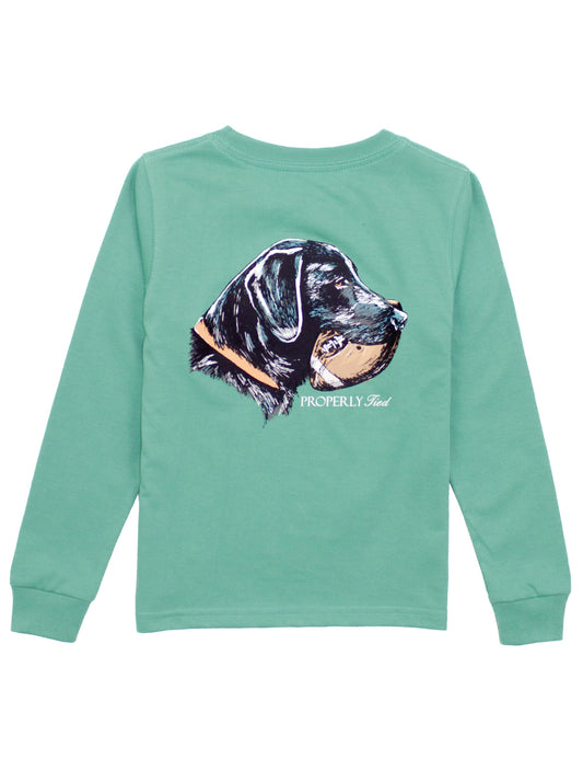 Properly Tied L/S Tee - Good Catch on Ivy