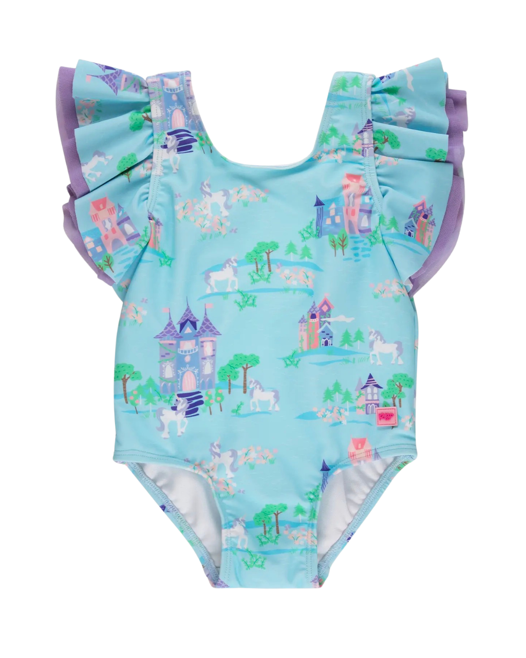 Once Upon a Castle - Butterfly Sleeve One Piece Swimsuit