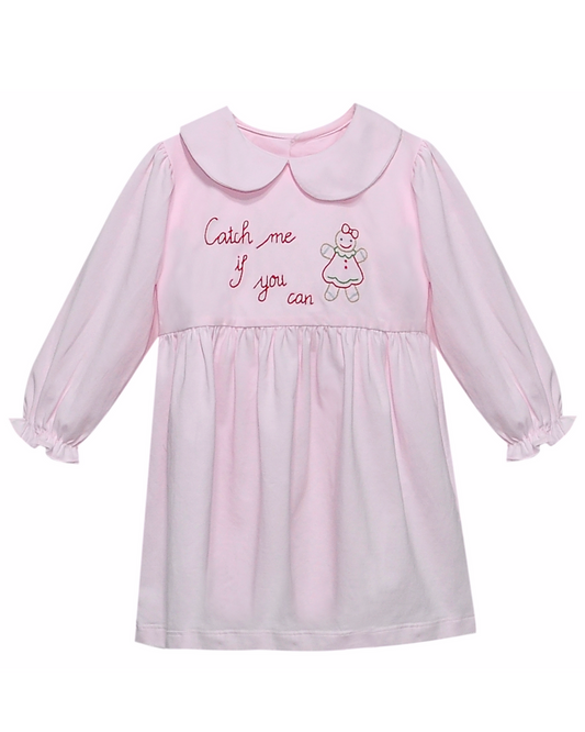 Catch Me If You Can - Pink Knit Brady Dress