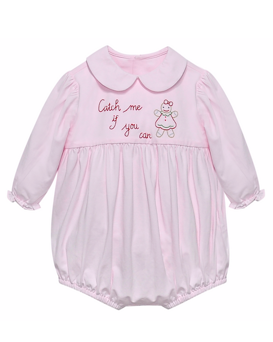 Catch Me If You Can - Pink Knit Brady Girl Bubble