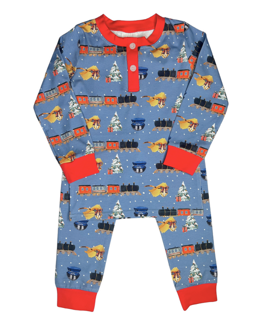 Polar Train - Christmas Morning Pajama Set