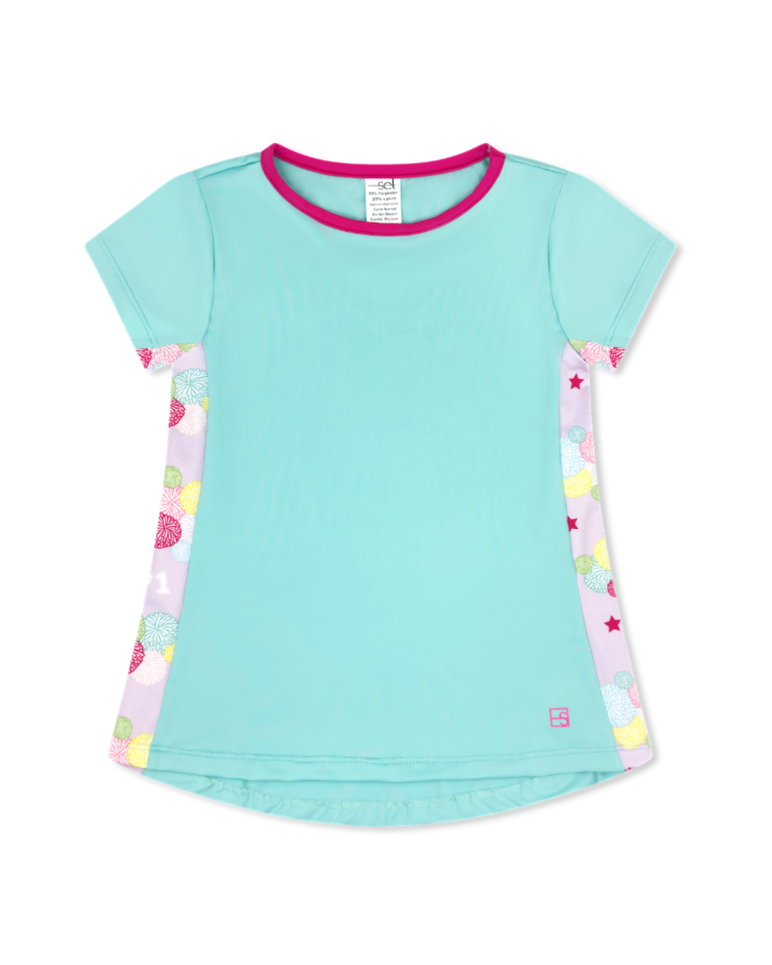 Blair Top - Totally Turquoise, Cheer Goals