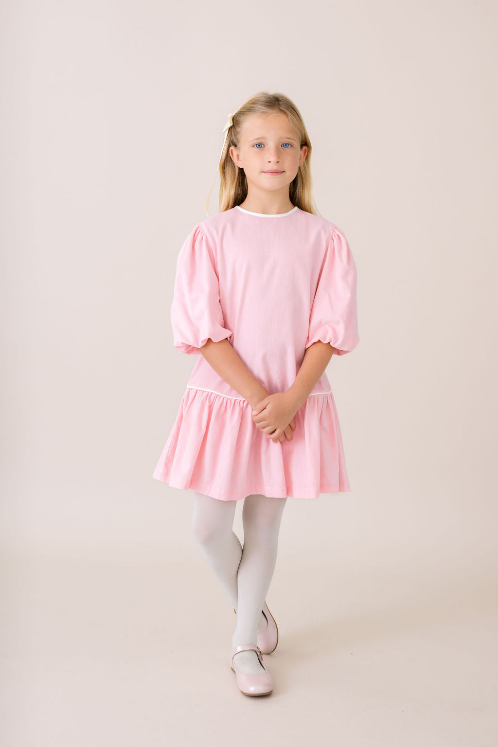 Prescott Pink Corduroy - Harper Dress