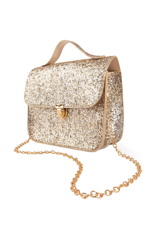 Skyline Sparkle Party Purse - Gold