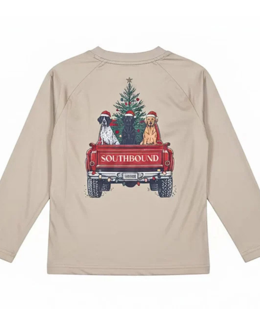 Performance Tee - Christmas Dog Truck