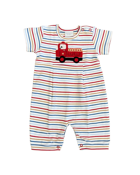 Squiggles - Firetruck Romper