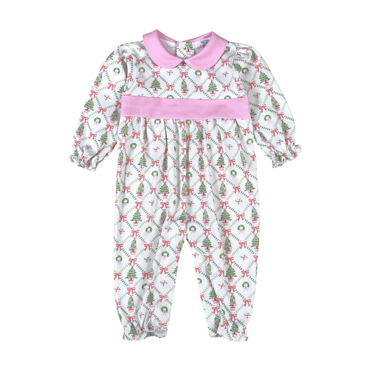 Christmas Trees Pima - Romper