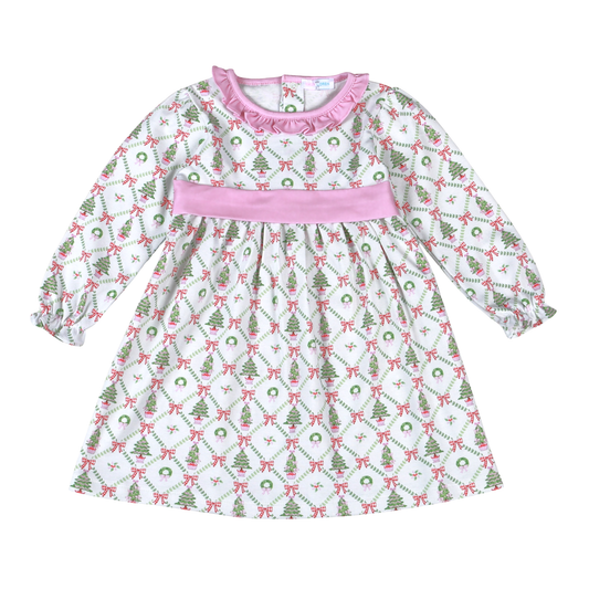 Christmas Trees Pima - Dress