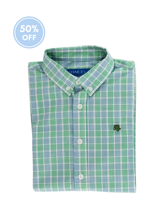 Dover Plaid Roscoe Button Down