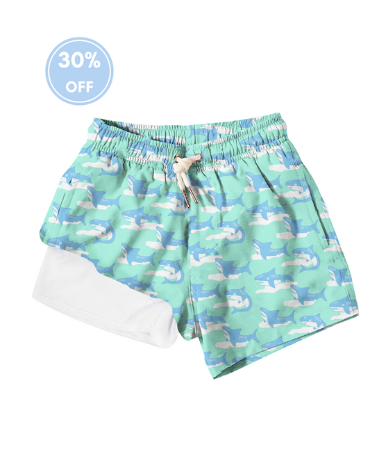 Bermies - Jaws Swim Trunks