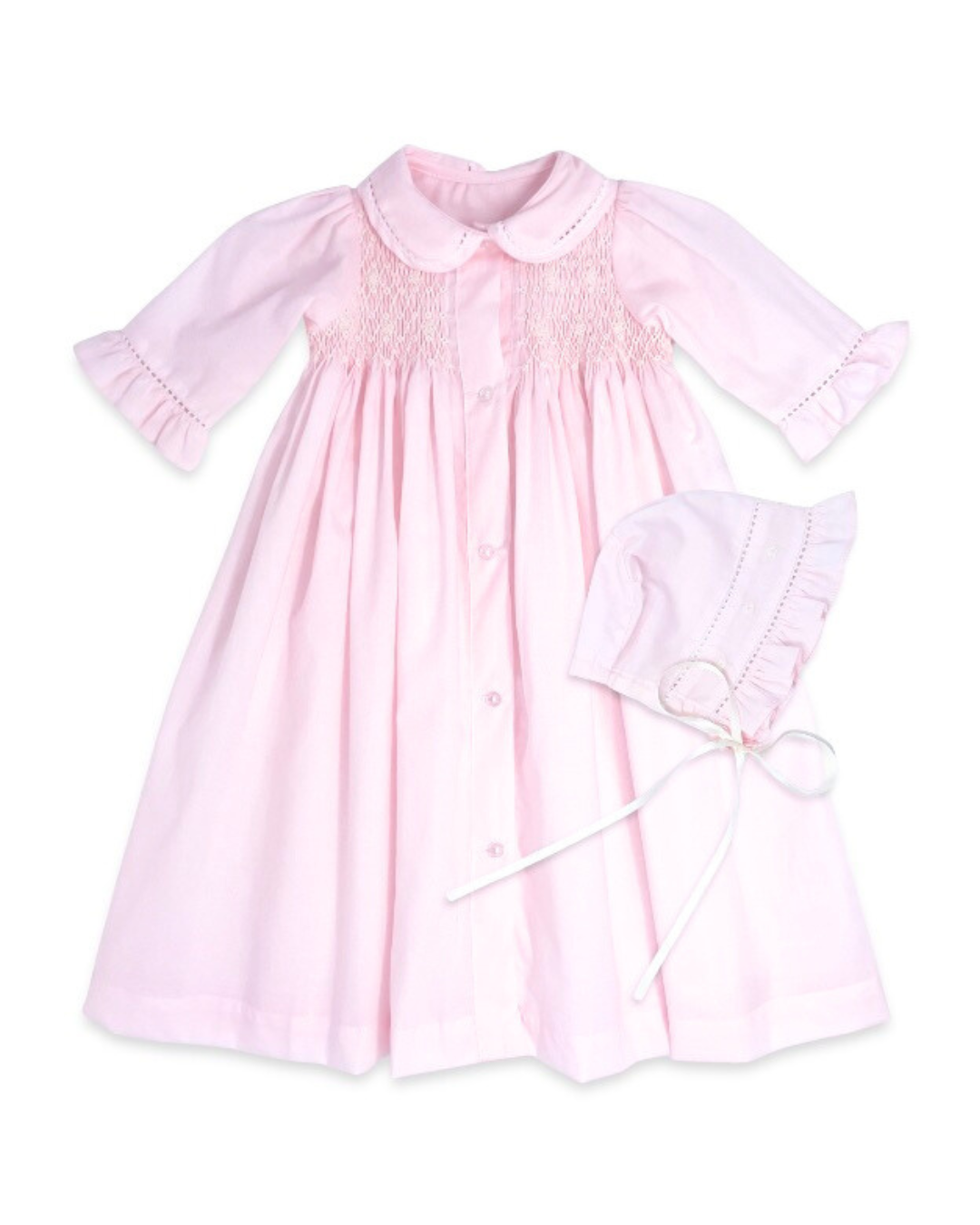 Royal Daygown Set - Blessings Pink Batiste
