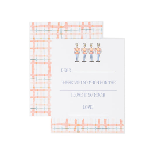 Children's Thank You Notes - Toy Soldier (Set of 8)