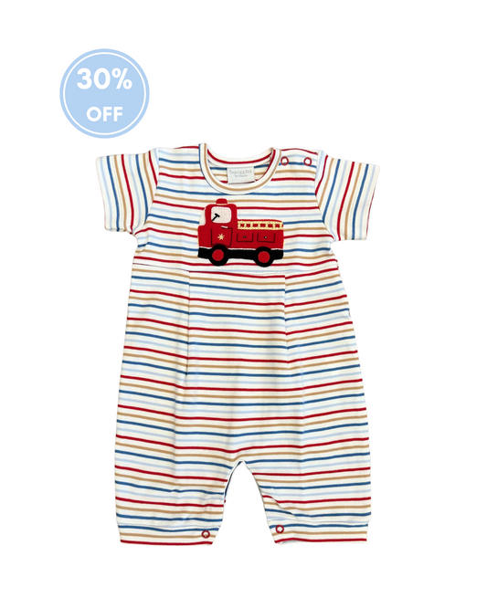 Squiggles - Firetruck Romper