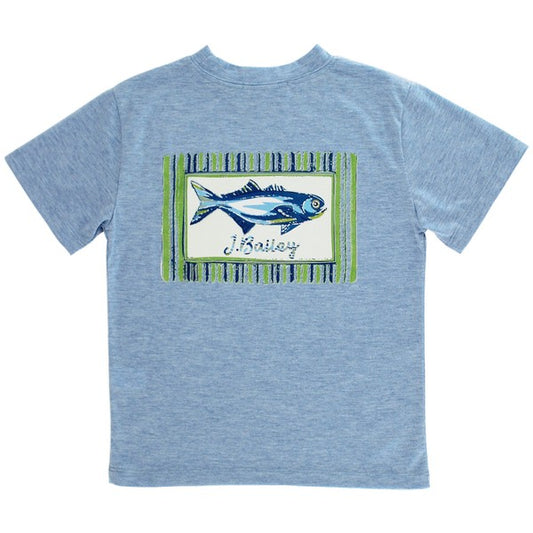 J. Bailey Logo Tee - Fish