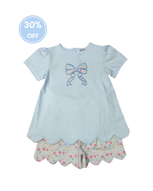 Liberty Floral Knit Short Set