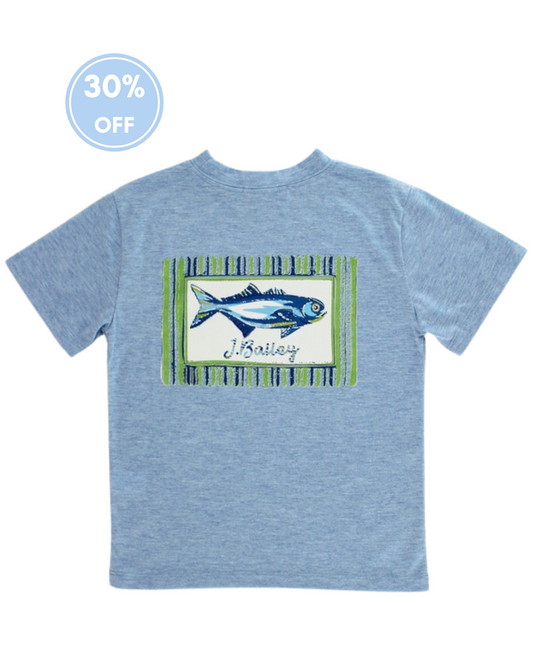J. Bailey Logo Tee - Fish