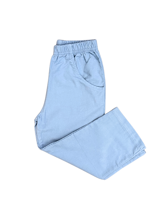 Luigi Corduroy Pocket Pants - Sky Blue