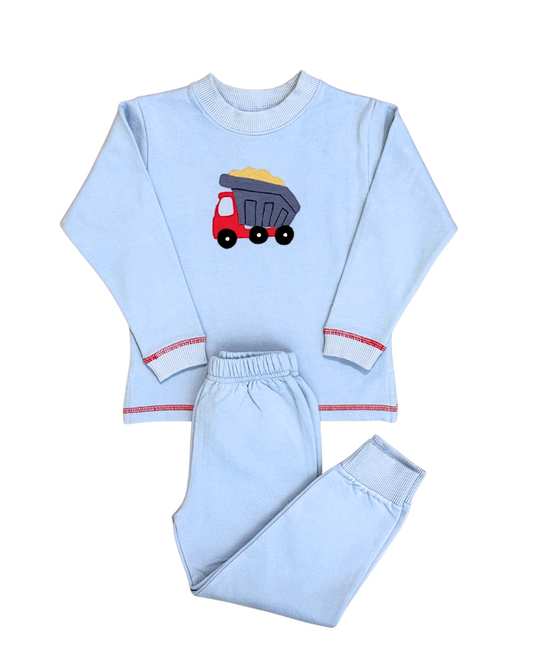 Luigi Fleece Sweatsuit - Dump Truck