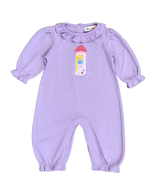 Luigi Rapunzel Ruffled Romper