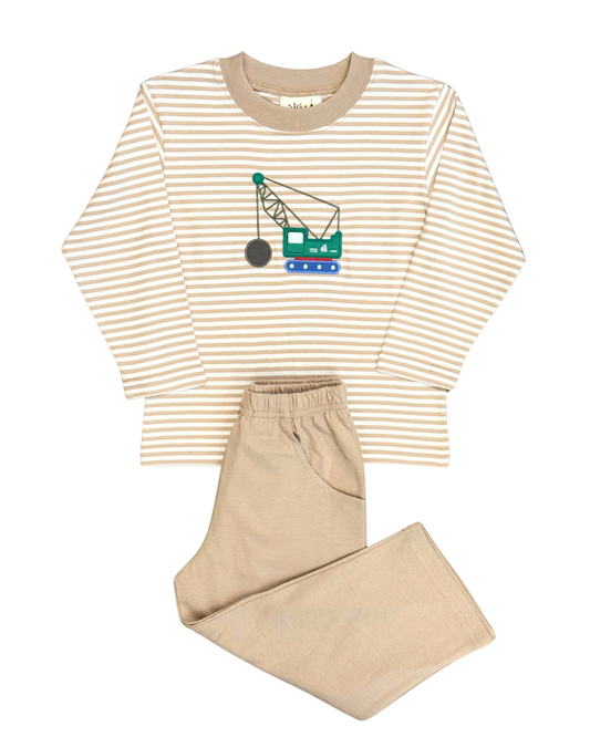 Luigi Crane w/Wrecking Ball Pant Set