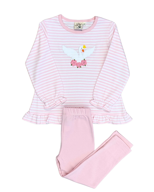 Luigi Swan Legging Set