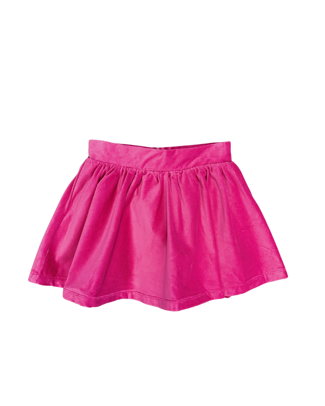 Pink Velvet Skirt