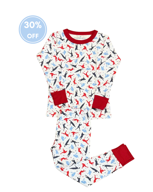 Rookie Lineup Baseball Pajama Set