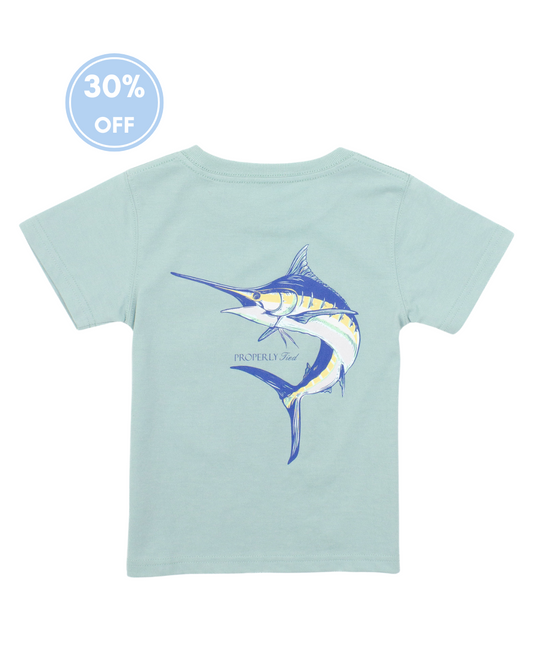 Properly Tied Short Sleeve Tee - Marlin