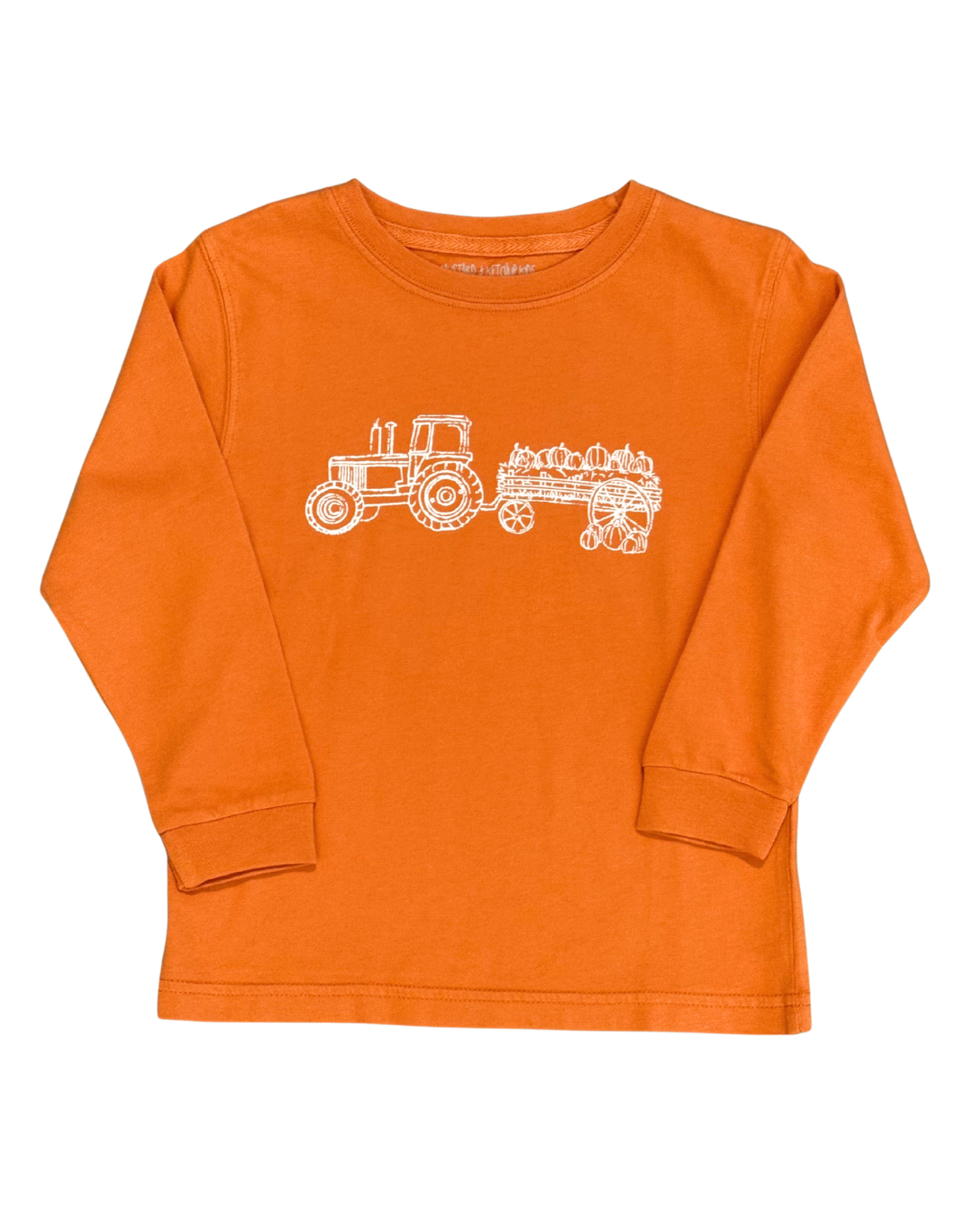 Hayride L/S Tee - Burnt Orange