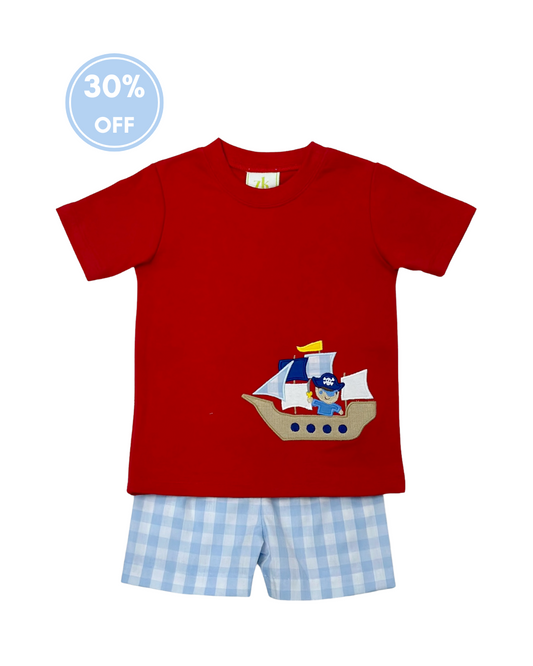 Harry's Play Tee and Leo Short Set - Pirate