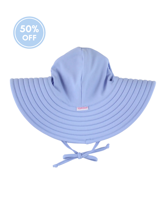Periwinkle Blue Sun Protective Swim Hat